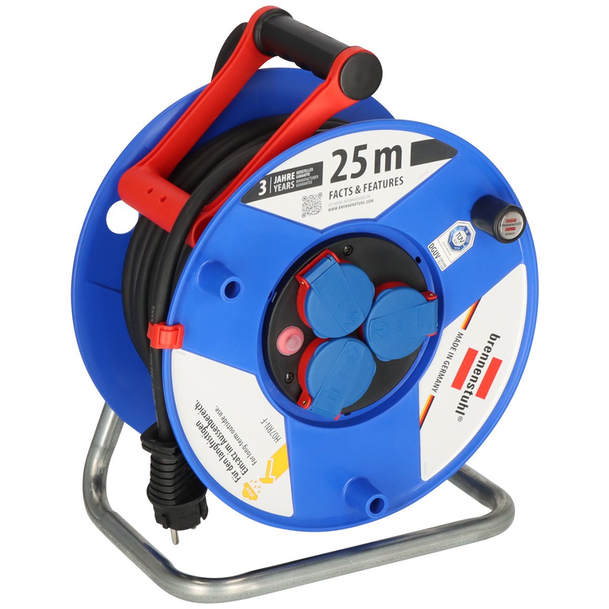 Kabelhaspel 25M IP44