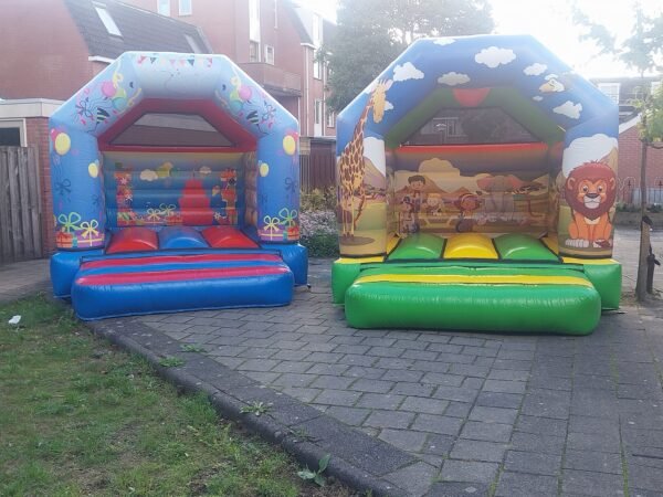 Springkussen: Jungle / Safari (3.7m x 3.0m x 2.8m) - Afbeelding 3