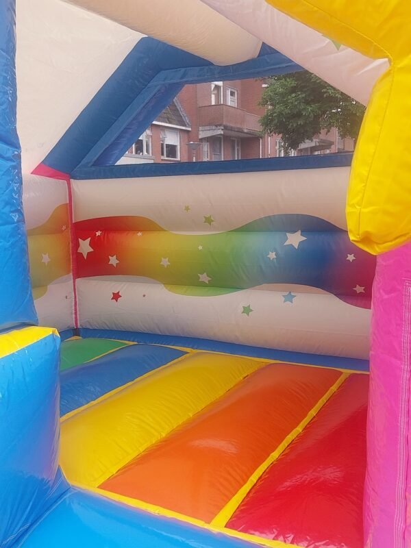 Springkussen: Unicorn met Glijbaan (5.0m x 4.0m x 3.3m) - Afbeelding 6