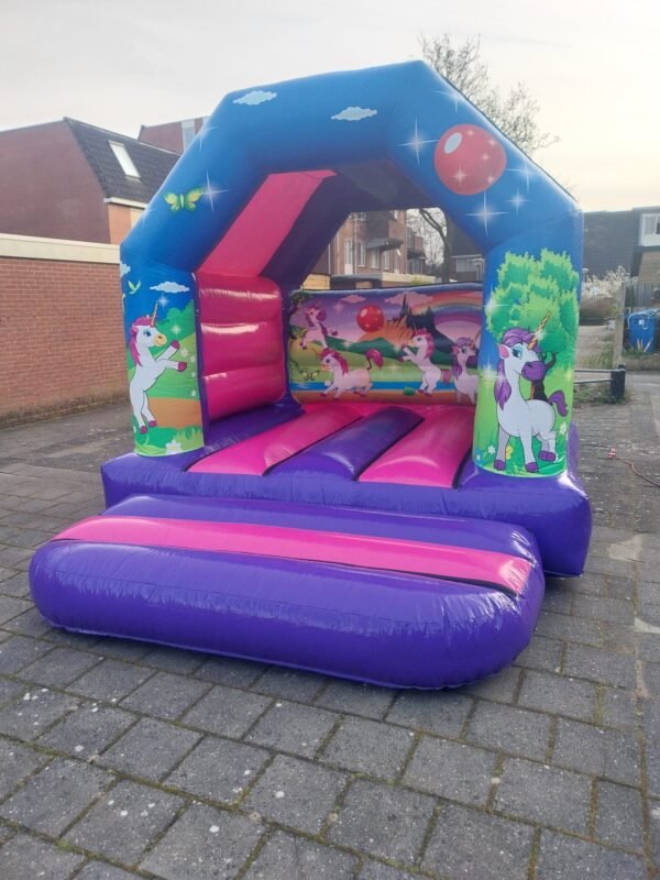 Springkussen: Unicorn (3.7m x 3.0m x 2.8m) - Afbeelding 2