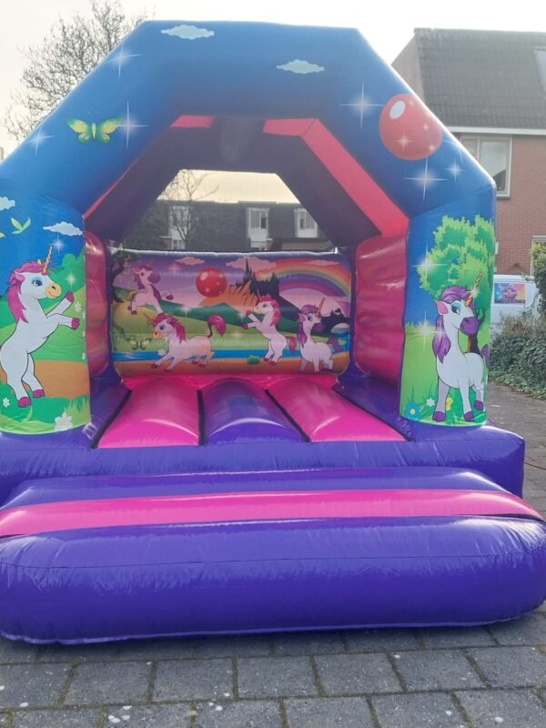 Springkussen: Unicorn (3.7m x 3.0m x 2.8m) - Afbeelding 3