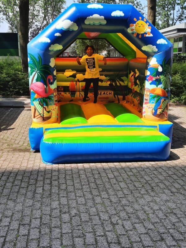 Springkussen: Jungle / Safari (3.7m x 3.0m x 2.8m) - Afbeelding 4