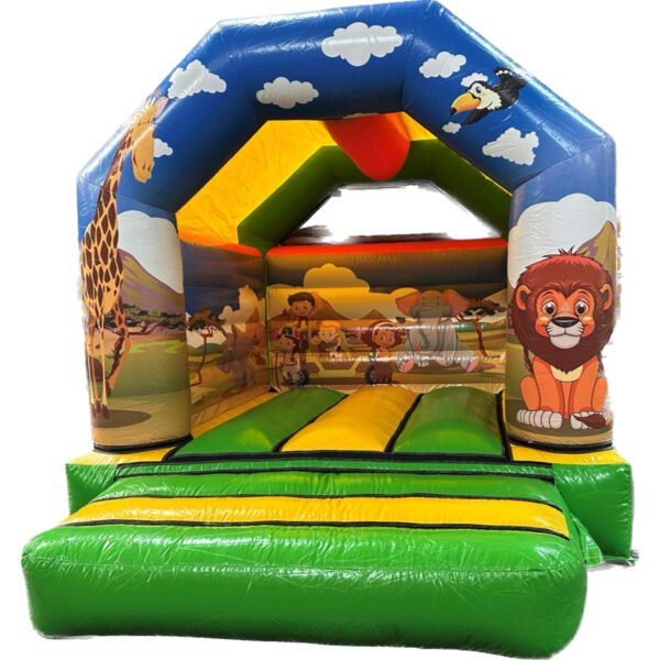 Springkussen: Jungle / Safari (3.7m x 3.0m x 2.8m)