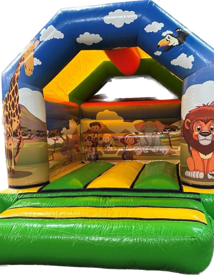 Springkussen: Jungle / Safari (3.7m x 3.0m x 2.8m)
